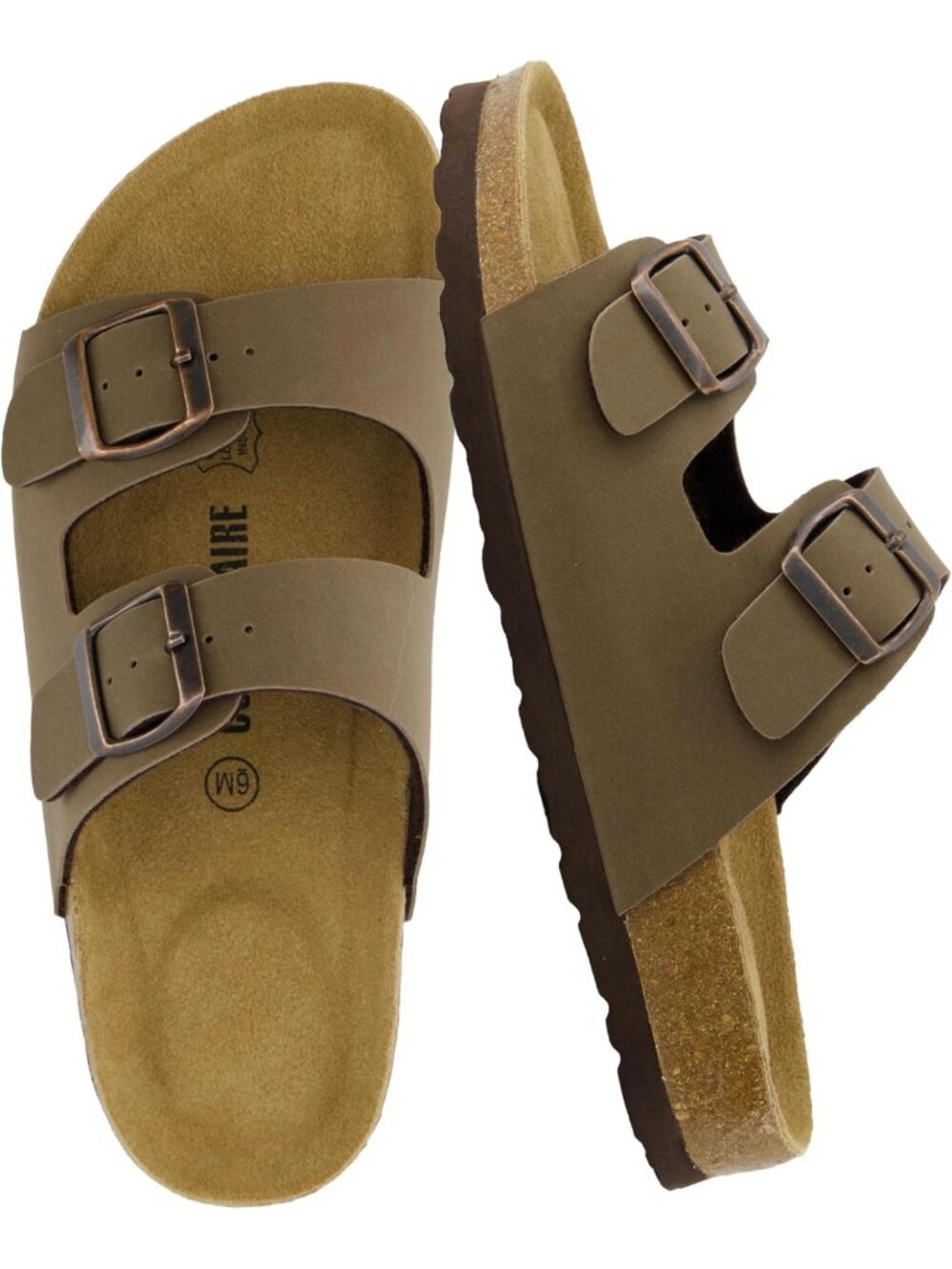 Comfortable Cork Slide Sandals for Women | Cushioned Footbed & Stylish Design